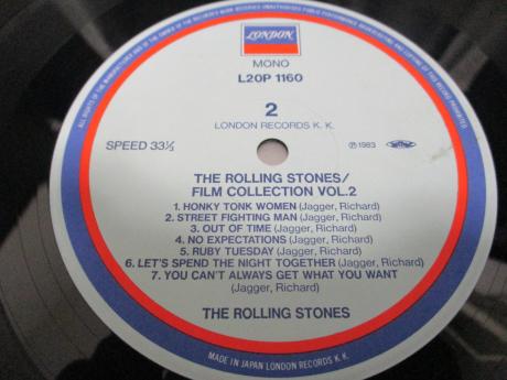 Rolling Stones Film Collection Vol.2 1971~1983 Japan ONLY LP OBI