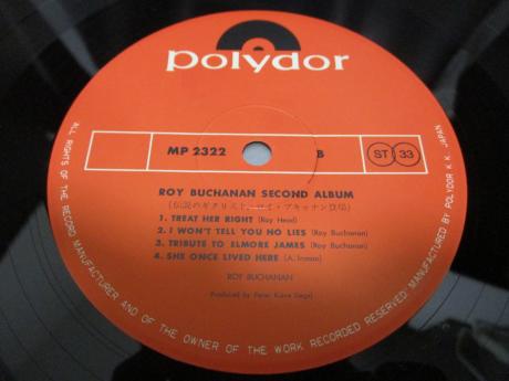 2. Roy Buchanan Second Album Japan Early Press LP OBI