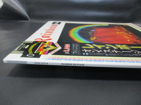 Rainbow On Stage Japan Tour LTD 2LP BLACK OBI