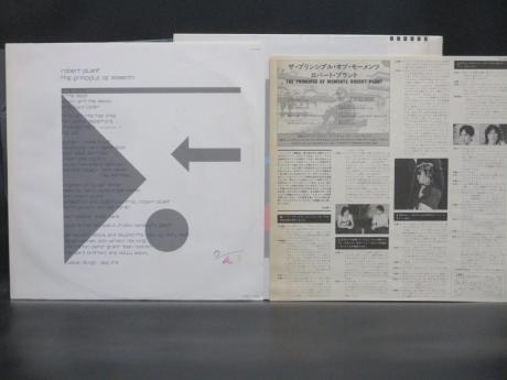 Robert Plant The Principle Of Moments Japan Orig. PROMO LP OBI