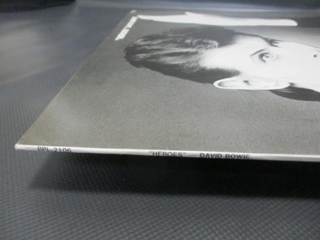 David Bowie Heroes Japan Rare LP INSERT