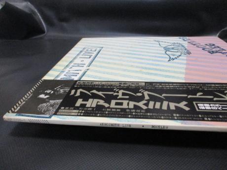 Aerosmith Live Bootleg Japan Orig. PROMO 2LP OBI WHITE LABEL POSTER