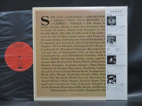 Deep Purple Jon Lord Sarabande Japan Orig. LP OBI