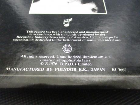 Blackmore’s Rainbow Rising Japan Orig. LP RARE POSTER