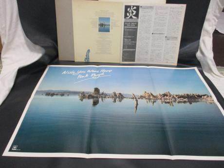Pink Floyd Wish You Were Here Japan Orig. LP RARE POSTER