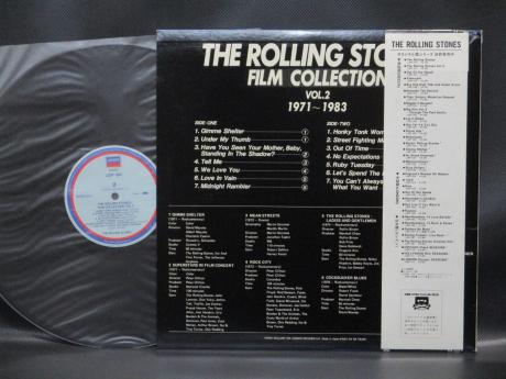 Rolling Stones Film Collection Vol.2 1971~1983 Japan ONLY LP OBI