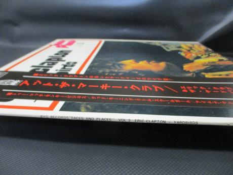 Eric Clapton + Yardbirds Five Live Japan Rare LP OBI DIF COVER