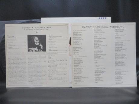 Randy Crawford Windsong Japan Orig. PROMO LP OBI WHITE LABEL