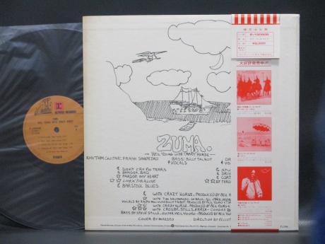 Neil Young Zuma Japan Orig. LP OBI INSERT
