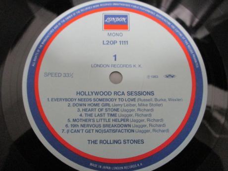Rolling Stones Hollywood RCA Sessions Japan ONLY LP INSERT