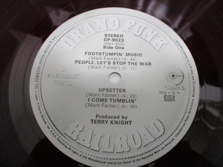 Grand Funk Railroad E Pluribus Funk Japan Orig. LP STICKER RED WAX