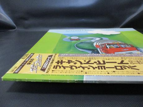 Canned Heat 70 Concert Live In Europe Japan Rare LP OBI G/F