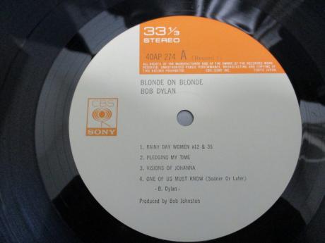Bob Dylan Blonde on Blonde Japan Rare 2LP BROWN OBI BOOKLET