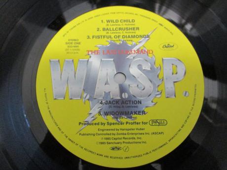 WASP Last Command Japan LTD LP PHOTO-BOOKLET