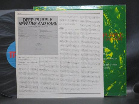 Deep Purple New Live and Rare Japan ONLY LP INSERT