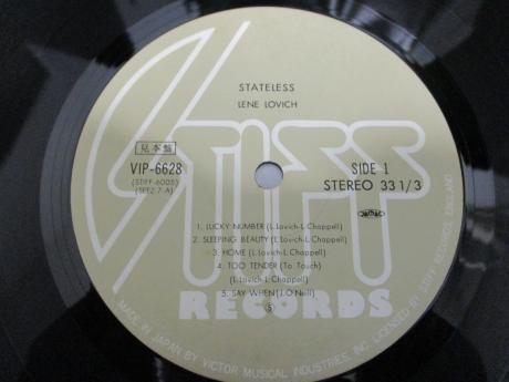 Lene Lovich Stateless Japan Orig. PROMO LP OBI