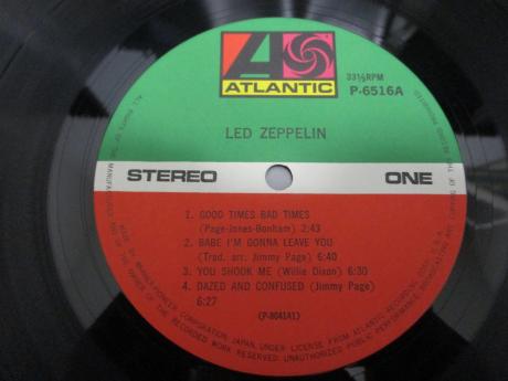Led Zeppelin 1st Japan 10th Anniv LTD LP OBI INSERT