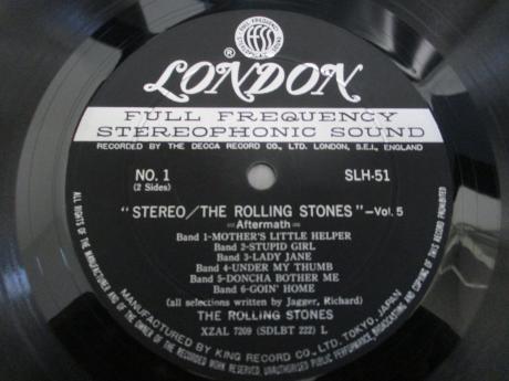 Rolling Stones Aftermath Vol. 5 Japan Orig. LP G/F DIF COVER
