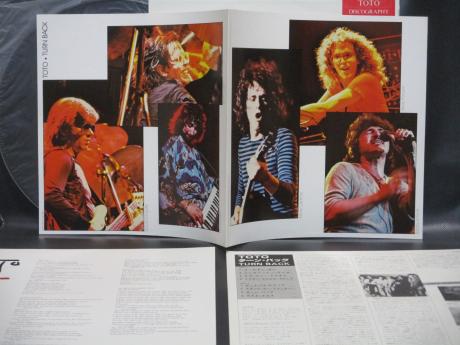 TOTO Turn Back Japan Orig. LP OBI RARE POSTER