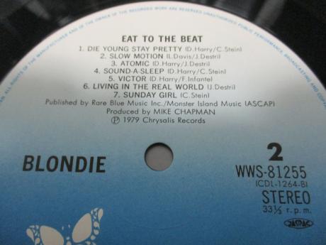 Blondie Eat To The Beat Japan Orig. LP OBI