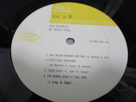 Billy Paul 360 Degrees Of Japan Orig. LP CAP OBI SHRINK