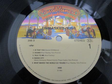 Kiss Unmasked Japan Orig. LP OBI INSERT