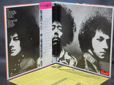 Jimi Hendrix Axis Bold As Love Japan LTD LP PINK & WHITE OBI