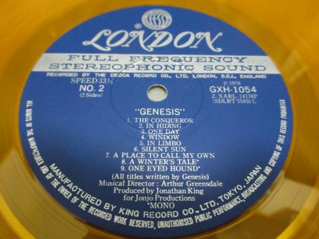 Genesis 1st Same Title Japan Tour ED LP DIF GOLD DISC