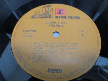 Pentangle Solomon's Seal Japan Orig. LP OBI