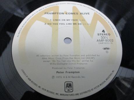 Peter Frampton Comes Alive! Japan Tour ED 2LP BOOKLET
