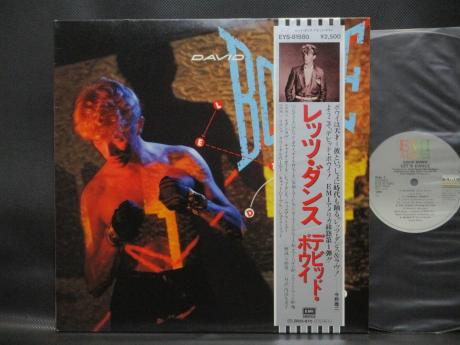 David Bowie Let's Dance Japan Orig. LP OBI INSERT