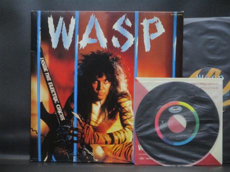 WASP Inside the Electric Circus Japan LTD LP PIN-UPS + 7"