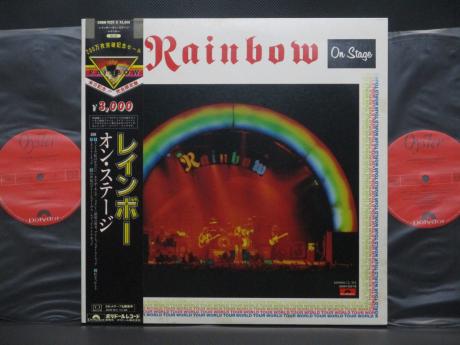 Rainbow On Stage Japan Tour LTD 2LP BLACK OBI