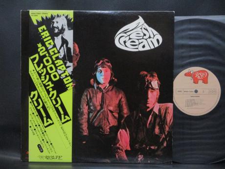 Cream Fresh Cream Japan Rare LP YELLOW OBI
