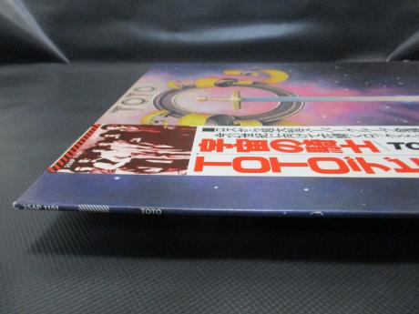 TOTO 1st Same Title Japan Orig. LP OBI INSERT