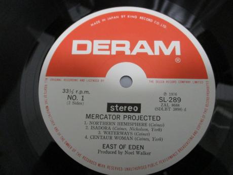 East Of Eden Mercator Projected Japan Rare LP OBI