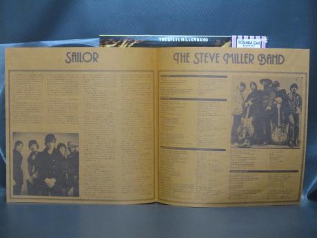 Steve Miller Band Sailor Japan PROMO LP OBI WHITE LABEL