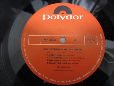 2. Roy Buchanan Second Album Japan Early Press LP OBI