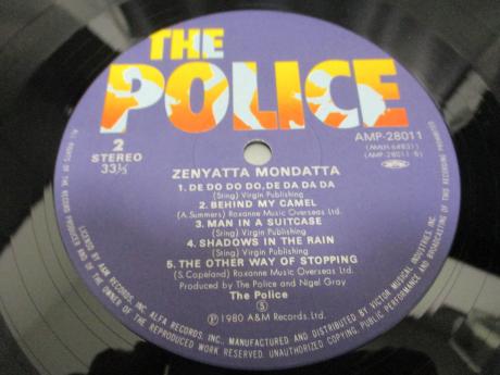 Police Zenyatta Mondatta Japan Orig. LP OBI