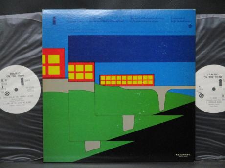 Traffic On the Road Japan PROMO 2LP OBI WHITE LABEL