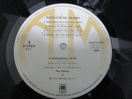 Police Reggatta De Blanc Japan Orig. LP OBI