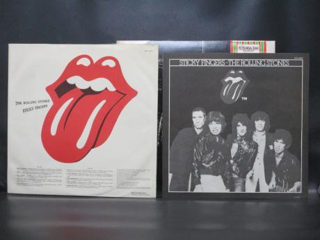Rolling Stones Sticky Fingers Japan EMI LP GREEN OBI ZIPPER