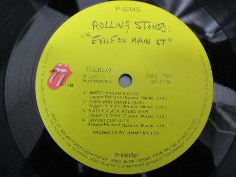 2. Rolling Stones Exile Main St Japan Orig. 2LP OBI COMPLETE