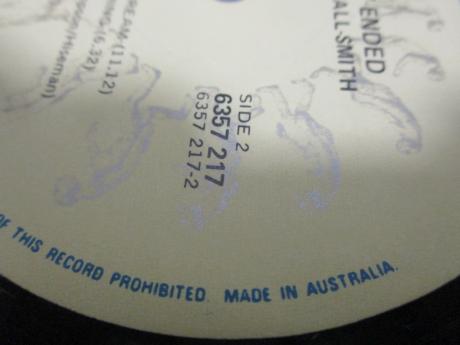 Colosseum Dick Heckstall-Smith A Story Ended Australia Orig. LP G/F