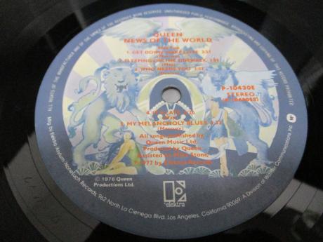 Queen News of the World Japan Orig. LP OBI