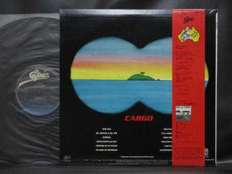 Men At Work Cargo Japan Orig. LP OBI