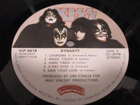 Kiss Dynasty Japan Orig. LP OBI RARE BOOKLET
