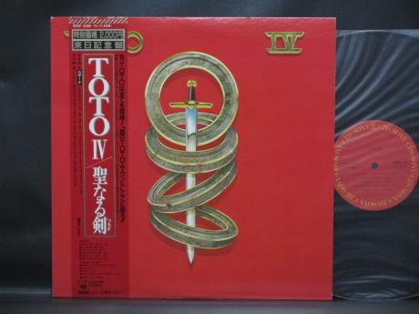 TOTO Toto IV Japan Orig. LP OBI INSERT