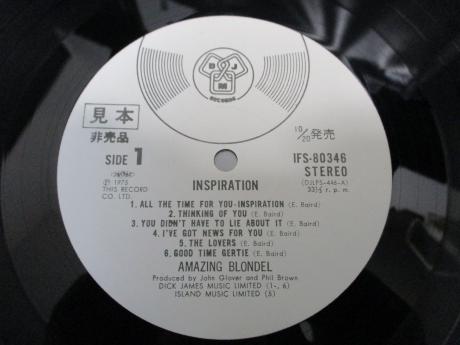 Amazing Blondel Inspiration Japan Orig. PROMO LP OBI WHITE LABEL