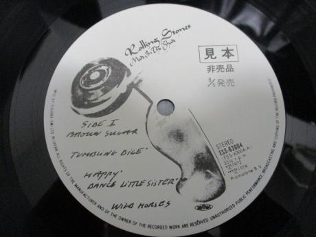 Rolling Stones Made In The Shade Japan PROMO LP OBI WHITE LABEL